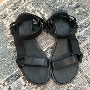 Vince Black Sandals